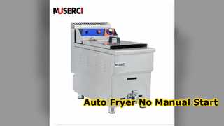 Automatic Gas Fryer No Manual Ignition