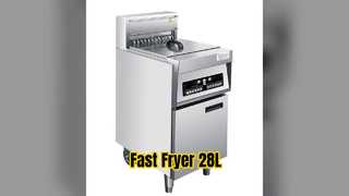 Fast Heating 28L Commercial Fryer CE Certified