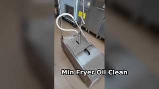 Fryer Oil Filter  Min Clean Kitchen Costs